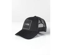 Amplified Trucker Baseballkappe mit verstellbarem Snapback-Verschluss, Atmungsaktiv - The Cure, Schwarz-Grau