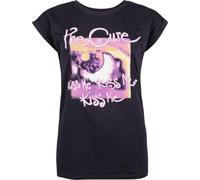 The Cure Kiss Me Crystals Frauen T-Shirt Navy XL 100% Baumwolle Band-Merch, Bands, Urban Fashion