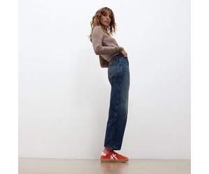 THE DASH T-TOE Wildleder Sneakers Rot/Rosa Rot - Gr. - 39