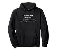 The Definition of Chocolate Illustration Graphic Designs Pullover Hoodie