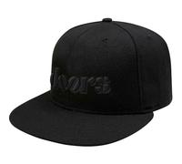 The Doors Baseball Cap Classic Band Logo Nue offiziell Schwarz Snapback One Size