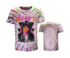 The Doors Jim Morrison Dip Dye T-Shirt - Offizielles Merchandise XXL Lila