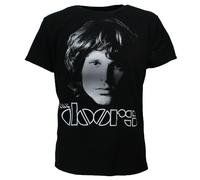 The Doors Jim Morrison T-Shirt - Offizielles Merchandise | Popmerch.com L Schwarz