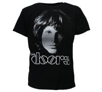 The Doors Jim Morrison T-Shirt - Offizielles Merchandise | Popmerch.com M Schwarz