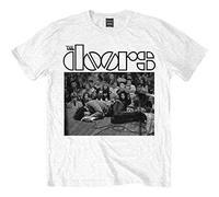 The Doors Herren Jim on Floor T-Shirt, weiß, M