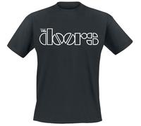 The Doors Logo T-Shirt schwarz in XL