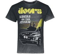 The Doors Riders On The Storm Männer T-Shirt grau XL 100% Baumwolle Band-Merch, Bands