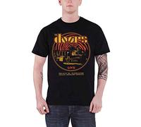 The Doors T Shirt Hollywood Bowl 68 Retro Circle Band Logo offiziell Herren