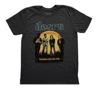 The Doors - Waiting for The Sun T-Shirt für Herren/Damen Unisex (XXL) (Grau)