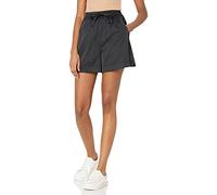 The Drop Eva Silky Stretch Pull-on Loose-fit Shorts, Schwarz, 5X