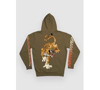 The Dudes Tiger Bear Classic Premium Hoodie british khaki Herren Gr. XXL