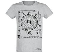The Elder Scrolls V - Skyrim - Mysterium Xarxes Männer T-Shirt grau meliert XL