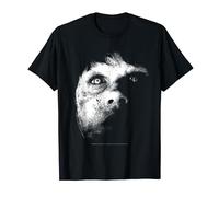 The Exorcist T-Shirt - Schwarz, S, Unisex, Kurzarm, Klassisch, Horror Movie Inspired Novelty T-Shirt mit einzigartigem Regan-Dämonen-Gesicht-Design aus 'The Exorcist'