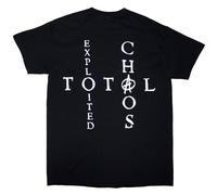 The Exploited Mohican Skull T Shirt L