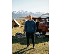 THE FACE OF ELEMENTS ELEMENT - REGULAR FIT SWEATSHIRT AUS 100% BIO-BAUMWOLLE Deep Ice (blau) XS