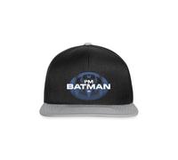 The Flash I'm Batman Blaues Logo Snapback Cap