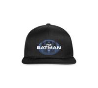 The Flash I'm Batman Blaues Logo Snapback Cap