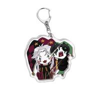 The Freak Circus Schlüsselanhänger Anime Figur Accessoires Anhänger Freak Circus Merchandise Anime Charaktere Schlüsselanhänger Autoschlüsselanhänger Handy Anhänger für Fans A10