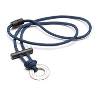 The Friendly Swede Halskette aus Fallschirmleine mit Anzünder, dunkelblau, one size