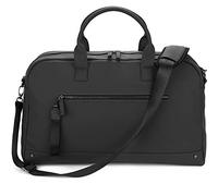 The Friendly Swede Weekender Reisetasche für Damen und Herren - Hochwertige Duffle Bag Reisetasche Handgepäck Tasche - VRETA Travel Bag - 35L, Veganes PU (Schwarz Mat)