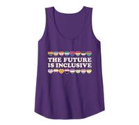 The Future Is Inclusive Trans Nonbinary Genderqueer-Herz Tank Top