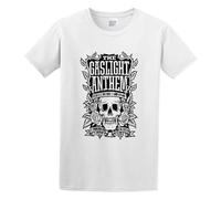 The Gaslight Anthem Band Skull Logo Unique T-Shirt White M