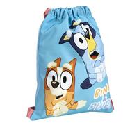 The Geeky Pop Bluey & Bingo Gym Bag - Sporttasche für Kinder Bluey - Kordelzugtasche Schule & Sport - Kordelzug Bag Kinder - 27 x 33 cm