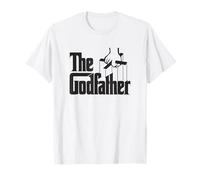 The Godfather Original White Title Logo T-Shirt