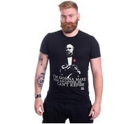 The Godfather - Vito's Offer - T-Shirt - Schwarz - S - 100% Baumwolle Schwarz S