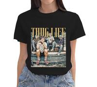 The Golden Shirts - Thug Golden Tee - Golden Damen - Life Golden Shirt - T-Shirt - 80er Jahre TV Sitcom T-Shirts, Damen-T-Shirt, Groß