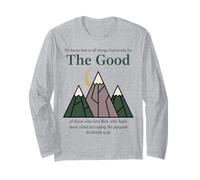 The Good Mountain Moon Wandern Natur Outdoor Langarmshirt
