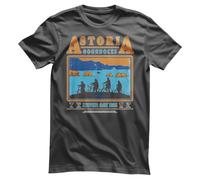 The Goonies Offizielles Lizenzprodukt Astoria Goondocks Herren-T-Shirt (Dunkelgrau), Medium