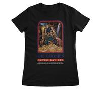 The Goonies Offizielles Lizenzprodukt Poster Frauen T-Shirt (Schwarz), Large