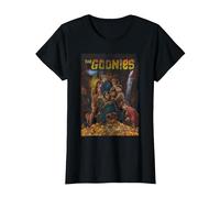 The Goonies Poster T-Shirt, Damen, Schwarz, XS