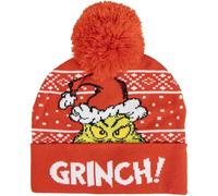 CERDÁ Baskenmütze The Grinch – Unisex Kinder, gestrickt, warm, offizielles Design, Einheitsgröße