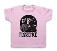 The Guns Of Brixton Florence Welch Florence and The Machine Triple Face Kinder T-Shirt, Hellrosa, 9-11 Jahren