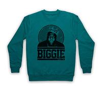 The Guns Of Brixton Notorious Big Biggie Tribute Erwachsenen Sweatshirt, Jadegrün, Large