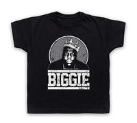 The Guns Of Brixton Notorious Big Biggie Tribute Kinder T-Shirt, Schwarz, 5-6 Jahren