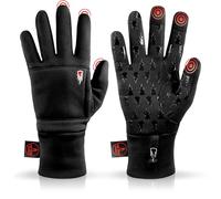THE HEAT COMPANY - Wind PRO Liner - Windabweisende- Premium Qualität - Wasserabweisend - Touchscreen Handschuhe Herren & Damen - Winterhandschuhe: Fahrradhandschuhe & Laufhandschuhe