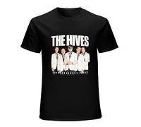 The Hives Tyrannosaurus Hives Mens T-Shirt Fashion Casual Unisex Black Tee 3XL