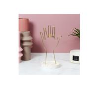 THE HOME DECO FACTORY Schmuckhalter "Terrazzo" in Gold - (H)28 x Ø 16 cm - 55% | Schmuckkaesten