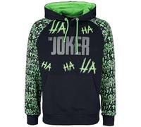 The Joker - Ha Kapuzenpullover für Herren/Damen Unisex (XL) (Schwarz/Grün)