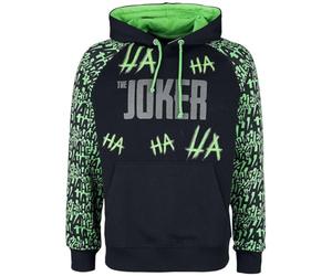 The Joker - Ha Kapuzenpullover für Herren/Damen Unisex (XL) (Schwarz/Grün)