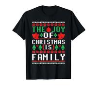The Joy of Christmas is Family Ugly Sweater Holiday Art Preisgünstiges Grafik-T-Shirt