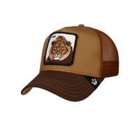 Goorin Bros. The Farm Trucker-Kappe aus Netzstoff für Damen und Herren, The King Lion Löwe Whiskey, Einheitsgröße