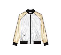 The Kooples Blouson Bicolor Gold Silver Silver/gold Größe: 36 | Bomberjacken Outlet | Damen | Grau