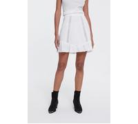 The Kooples Short Skirt With Lace Off White Größe: 36 | Miniröcke Outlet | Damen | Weiß