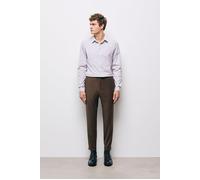The Kooples Suit Trousers With Elastic Belt Brown Größe: 44 | Bundfaltenhosen Outlet | Herren | Braun