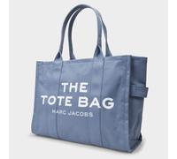 The Large Tote Bag in blauem Canvas Einheitsgröße