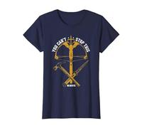 The Last of Us Can't Stop This Crossbow Video Game T-Shirt, Damen, Marineblau, XXL